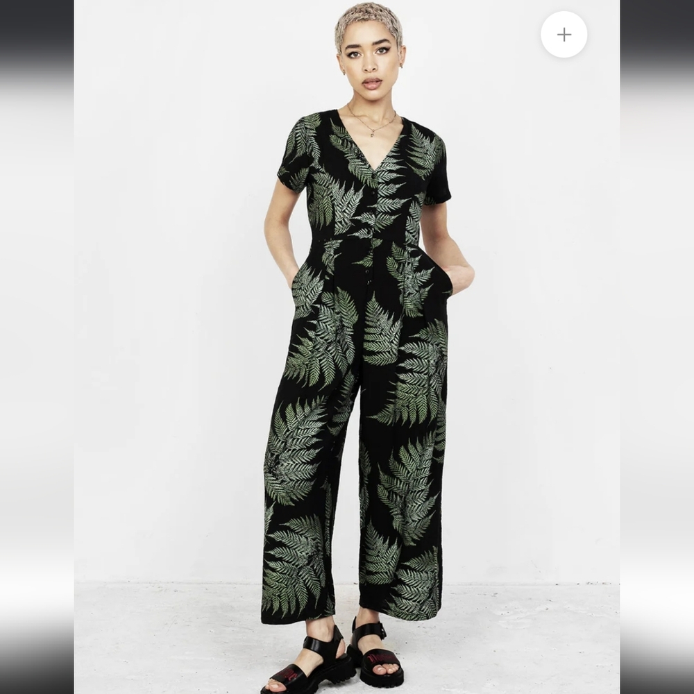 Disturbia Relaxed Fern Jumpsuit
